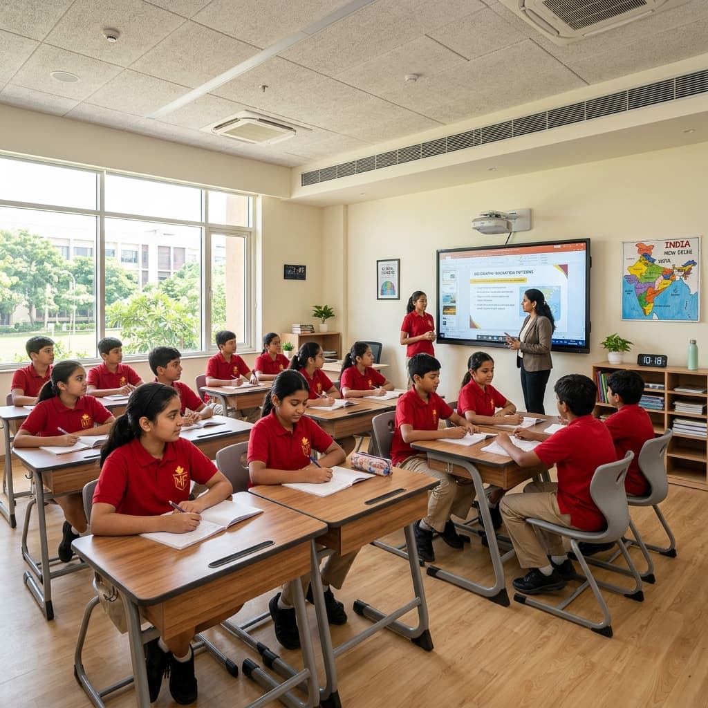 Smart & Well-ventilated Classrooms